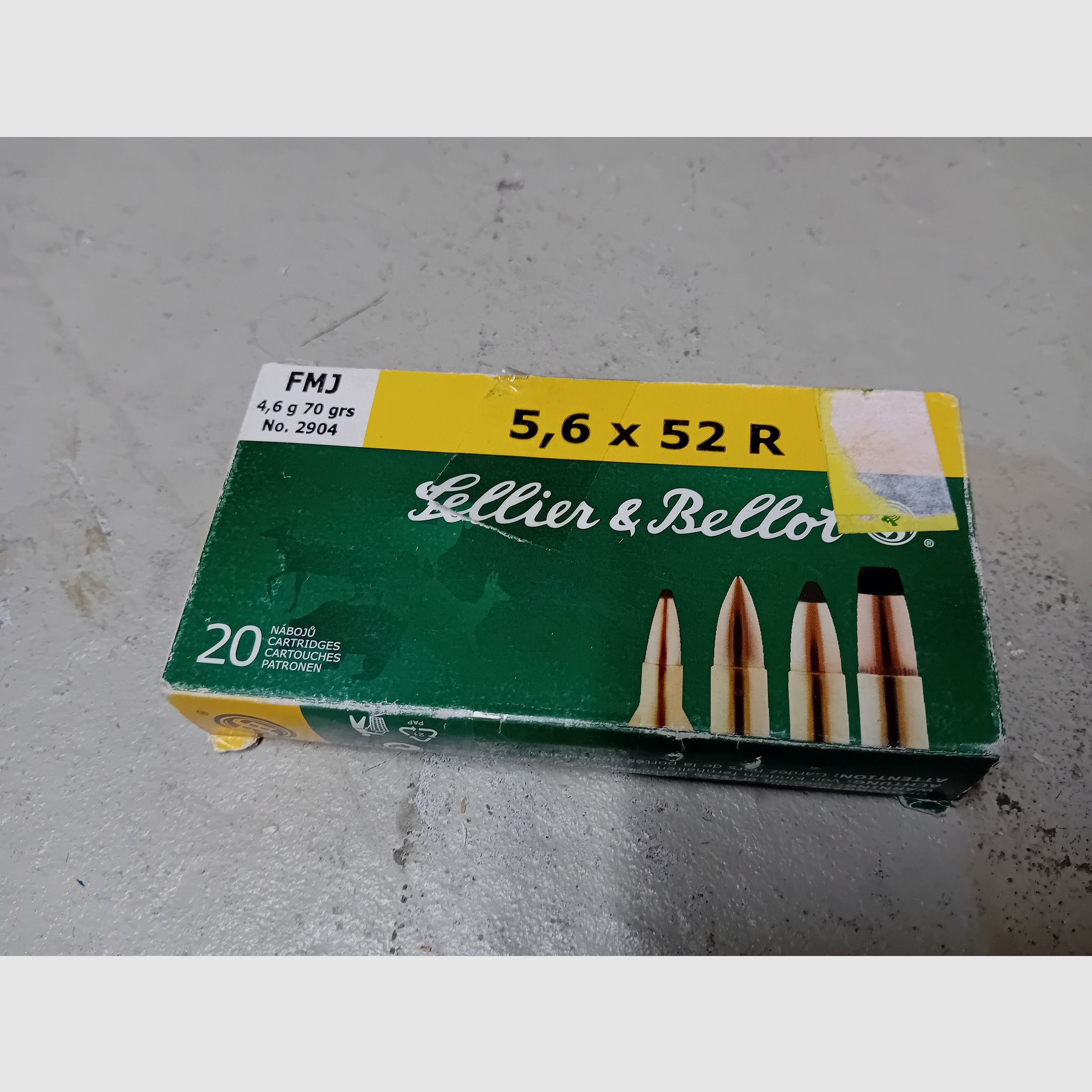 S&B 5,6x52R Vollmantel 