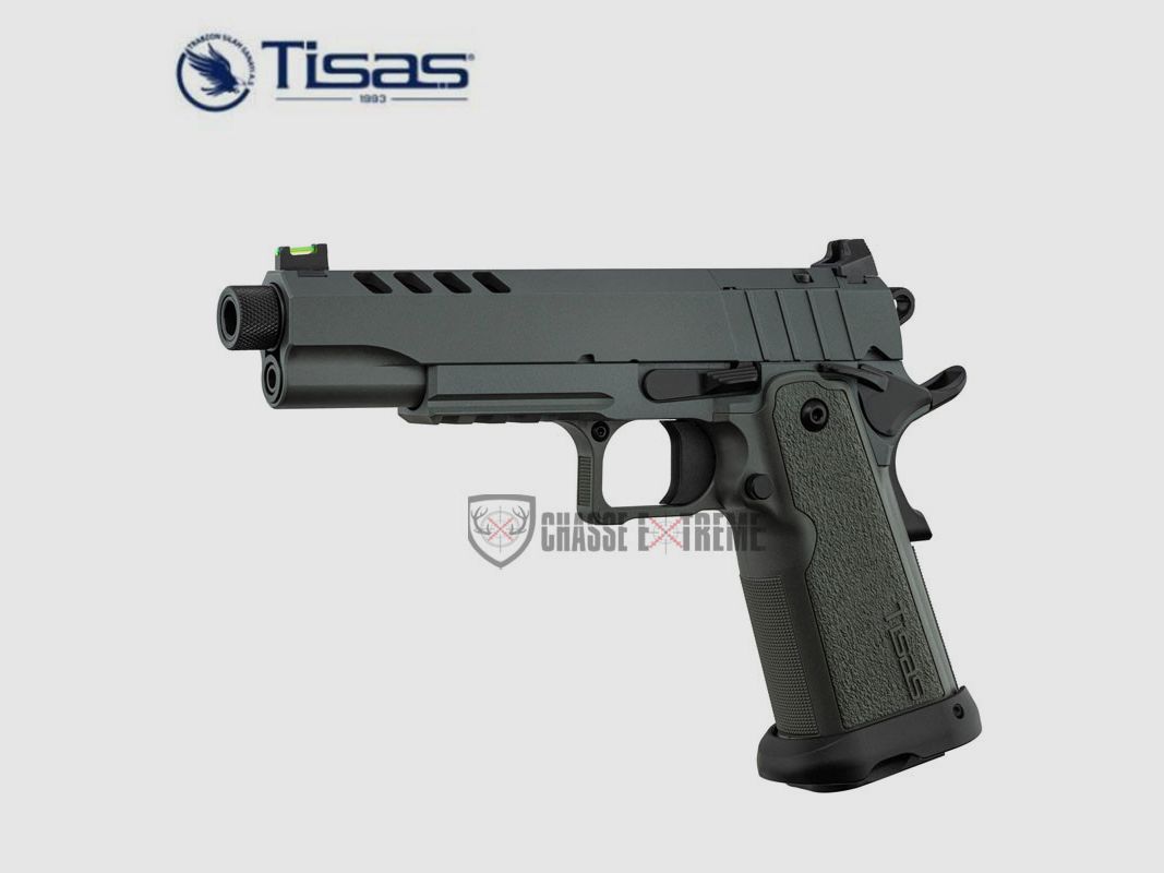 Pistola TISAS 2011 Bull Barrel Night Stalker Cal. 9x19 Optic Ready, immagine 4 di 5