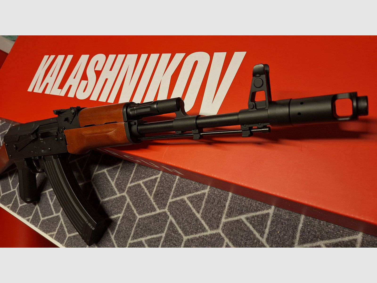 Kalashnikov AK74 G.S.G. Co2 air rifle 4.5 mm-NEW!