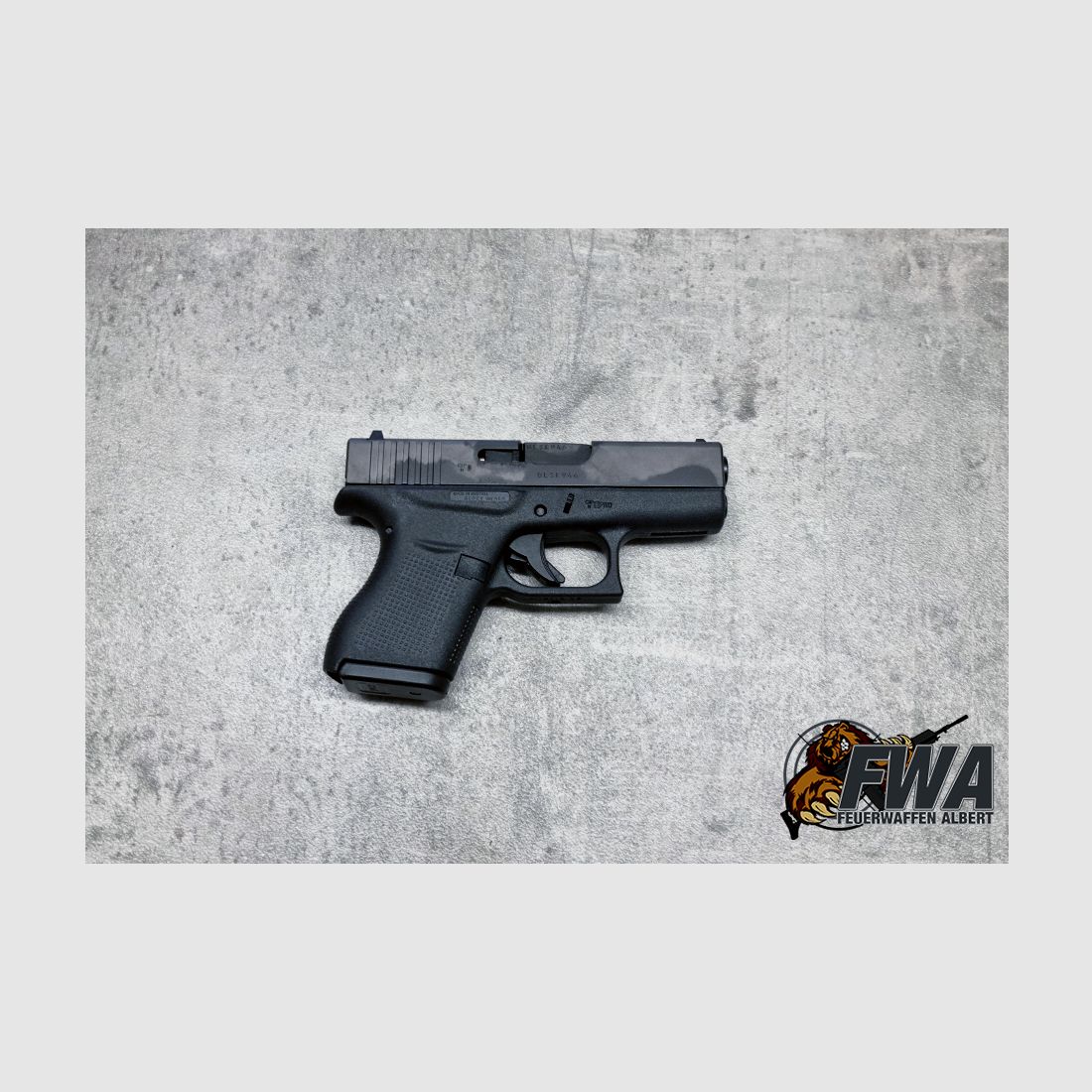 Glock 43 im Kaliber 9 x19 Schwarz - Glock