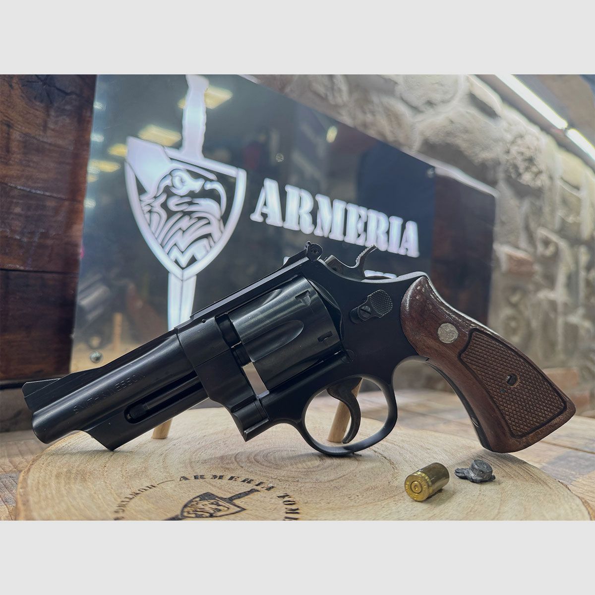 GEBRAUCHT – REVOLVER – SMITH & WESSON MOD. 28-2 HIGHWAY PATROLMAN 4" Kal. 357 Mag., Bild 1 von 7