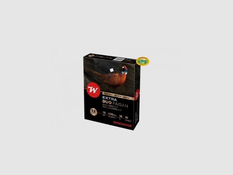 WINCHESTER Patronen EXTRA DUO FAISAN Kal.12 pb.7+5