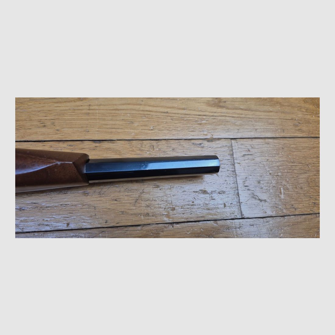 Mooie Thompson Center Pistol – Model Contender – Loop van 10 inch – Kaliber 22LR – Rochester Arms uit 1988 – Mooie houtsoorten – Prachtige loop – Uitstekende mechanica – Zeer goede staat, afbeelding 13 van 27