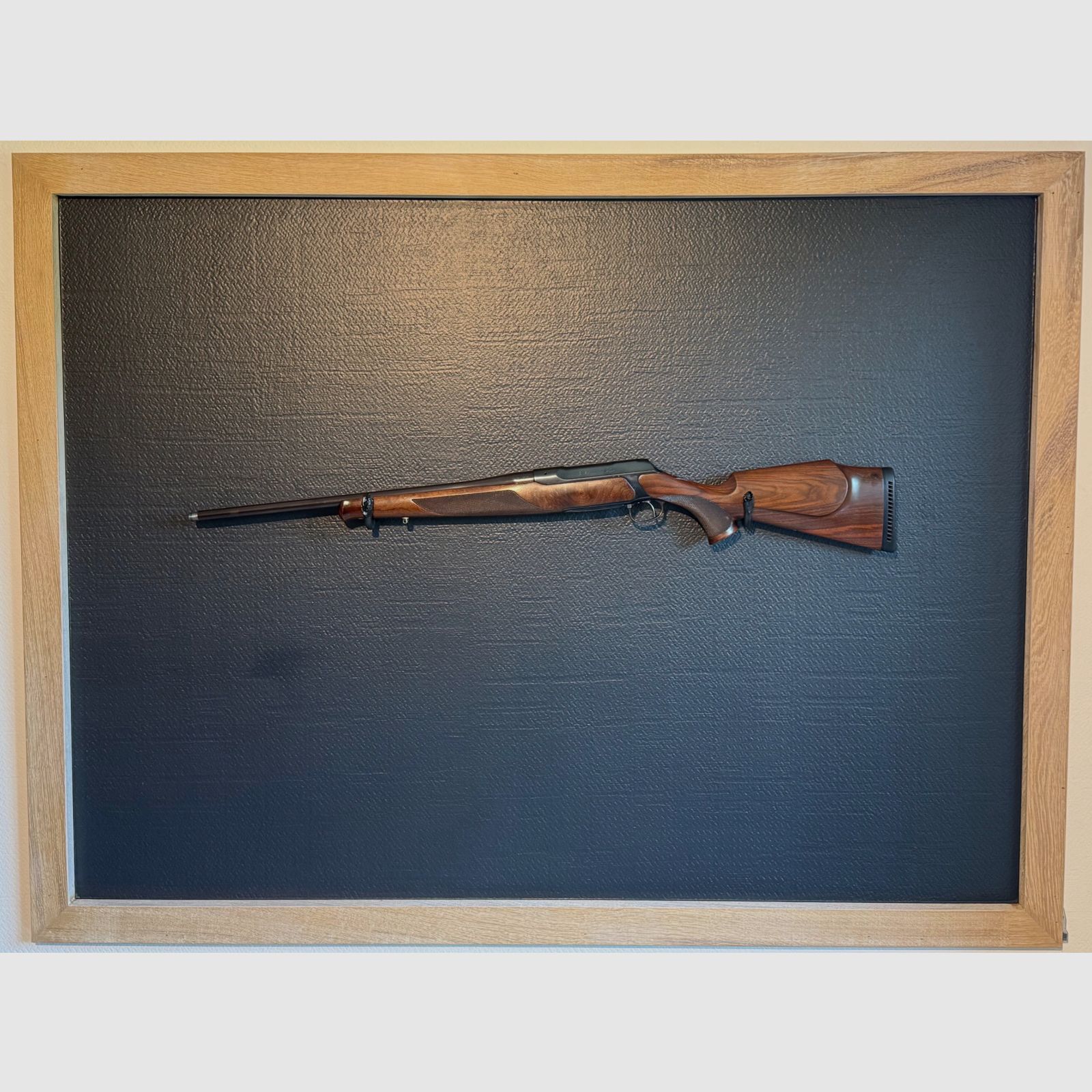 Sauer 202 Kal. 25-06 mit M14x1 mit schönem Holz und brüniertem System
