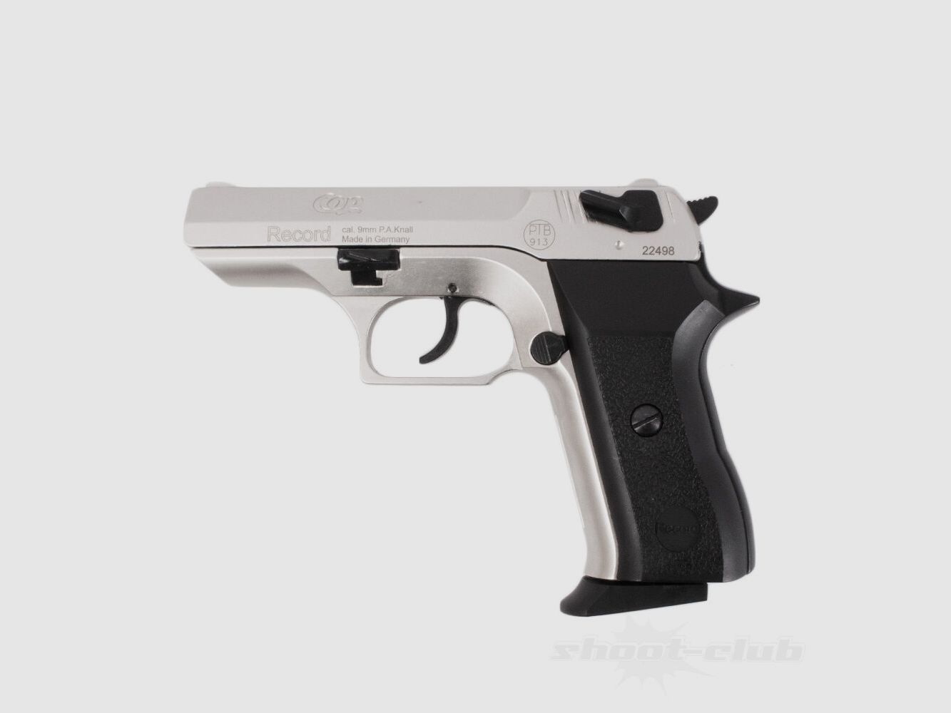 Record COP pistola a salve 9mm P.A.K. - Nichel