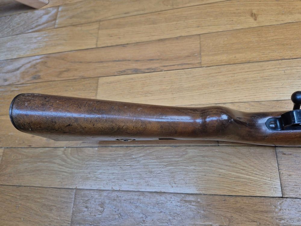 Zeer mooi trainingsgeweer DSM 34 van het Derde Rijk – 22LR – Zeldzame fabricage "GECO" – Wapen uit 1936 – Mono-serial nummer – Uitstekende staat – TBE++, afbeelding 12 van 34