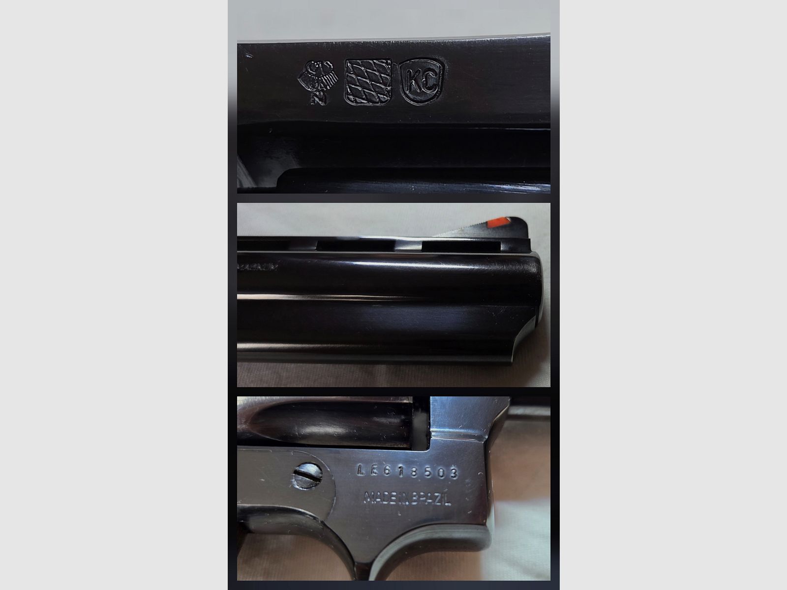 TAURUS 686 Kal. 357 Mag handgefertigter Griff