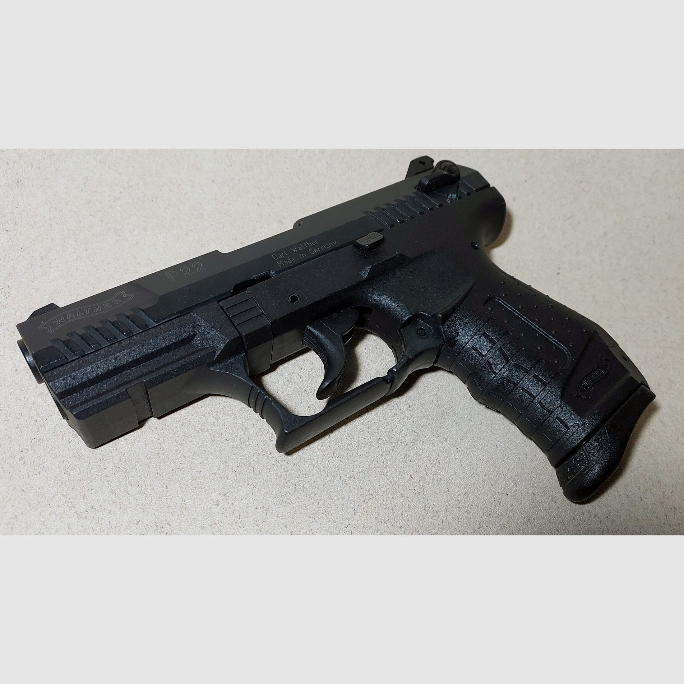 Walther P22 Schreckschuss Pistole 9mm P.A.K. schwarz (PTB 778)
