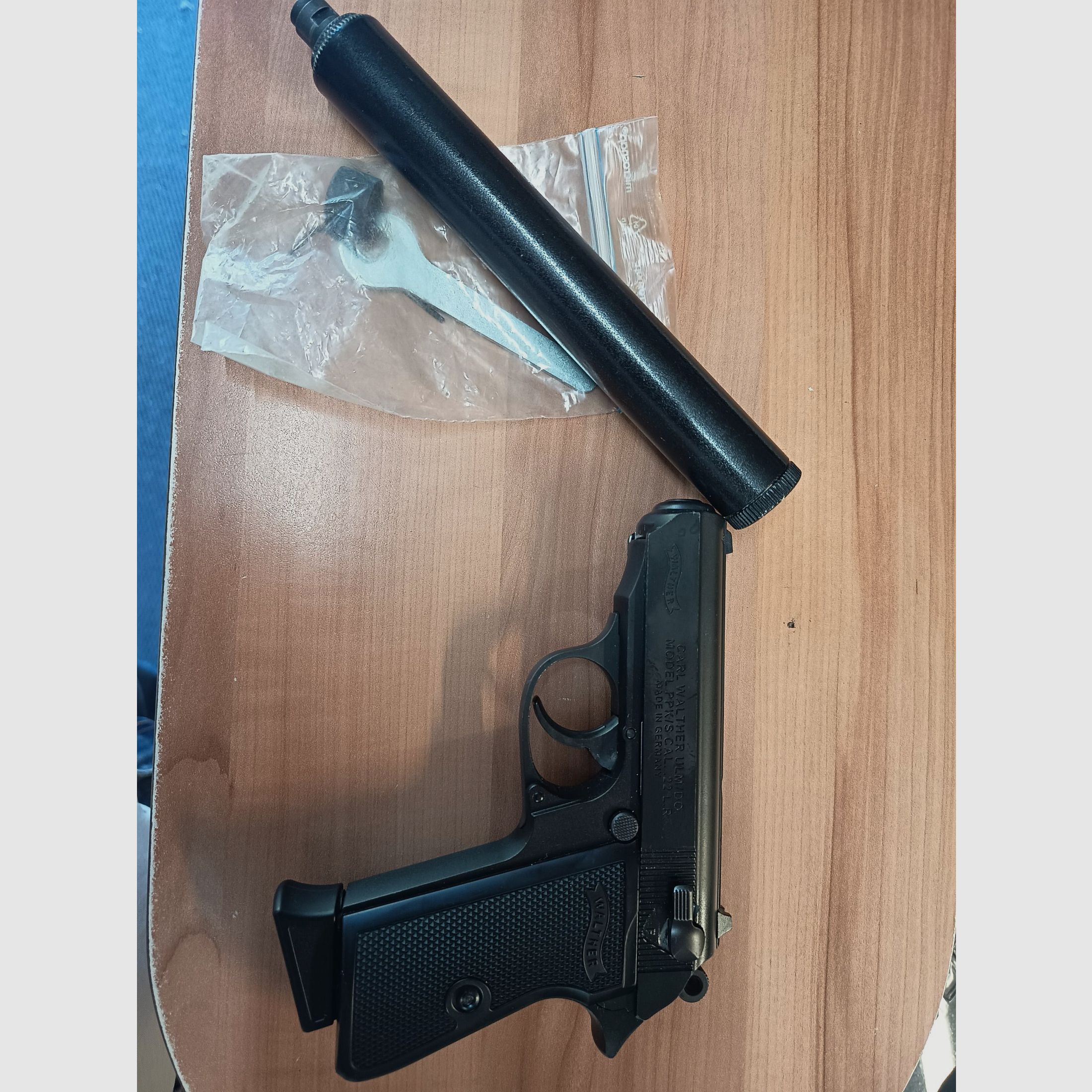 WALTHER PPK/S 22lr + modérateur, image 2 sur 10