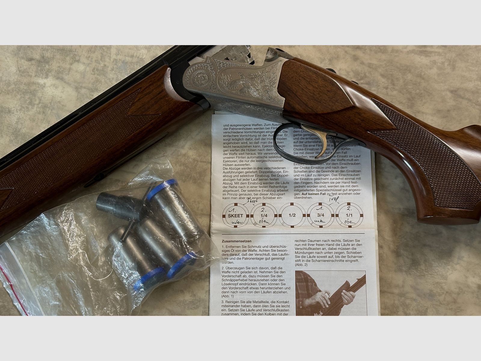 Bockdoppelflinte Campione 12/70