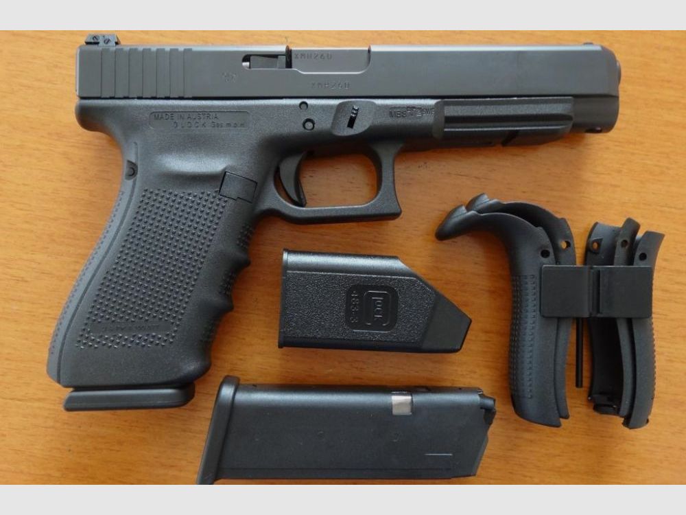 Glock SL-Pistool: Glock 41-4e Gen. Kal.45 ACP