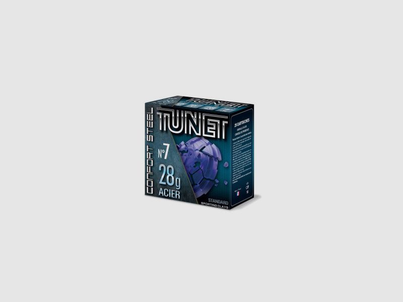 12/70 Confort 28 STD Stahl N°7A / 2,5mm / 28g