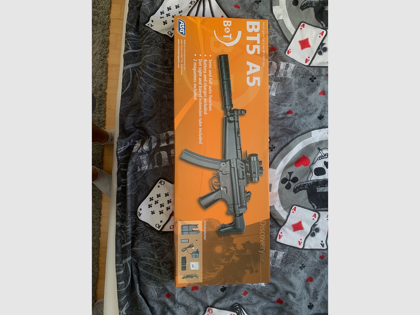 BT5 A5, 6 mm AEG Airsoft gun 
