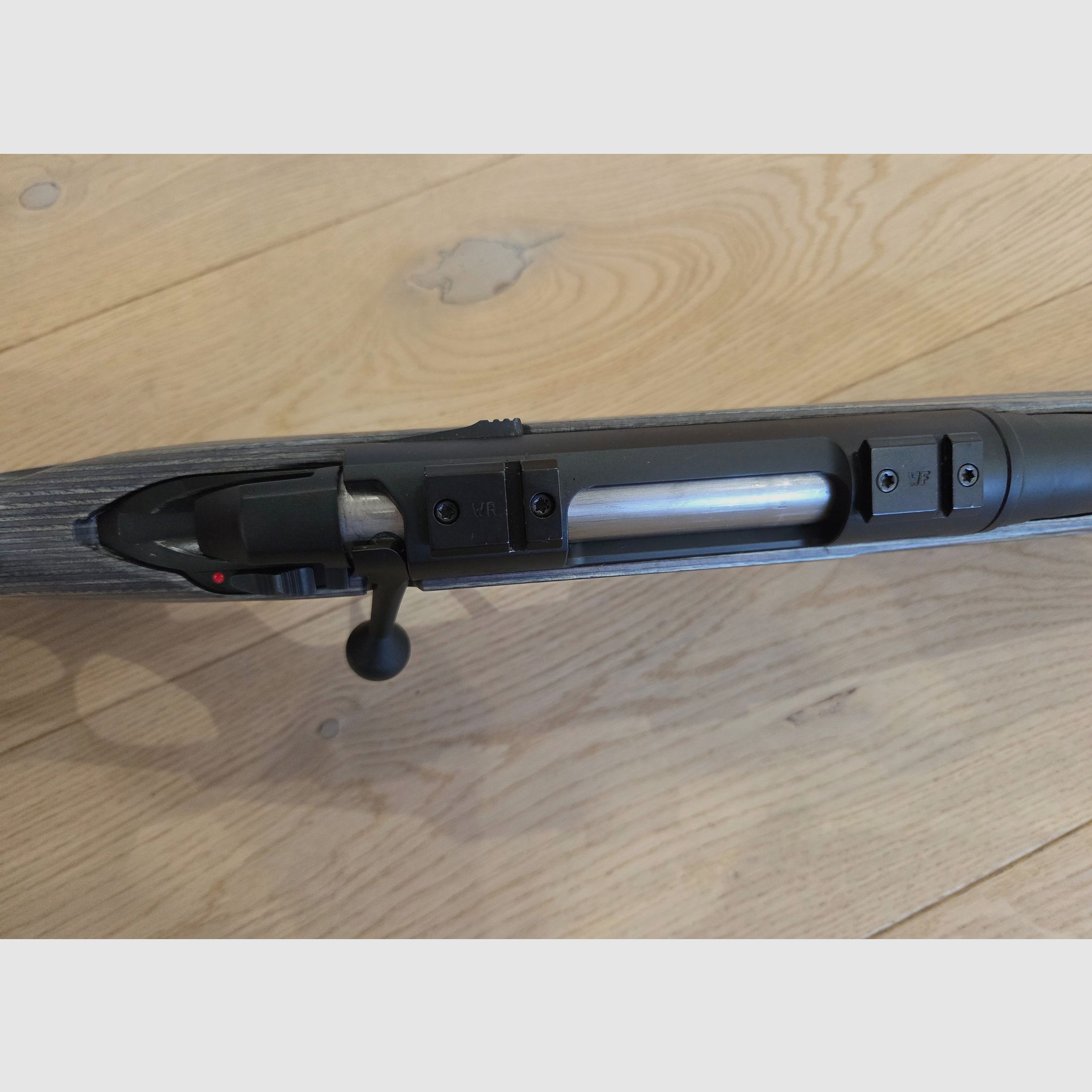 Winchester XPR repeating rifle in .308 with Steiner Ranger scope and silencer