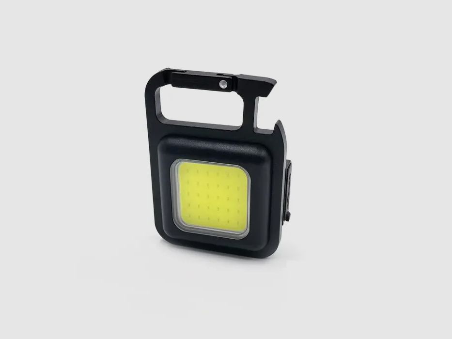 Schlüsselanhänger mit wiederaufladbarem COB-Light