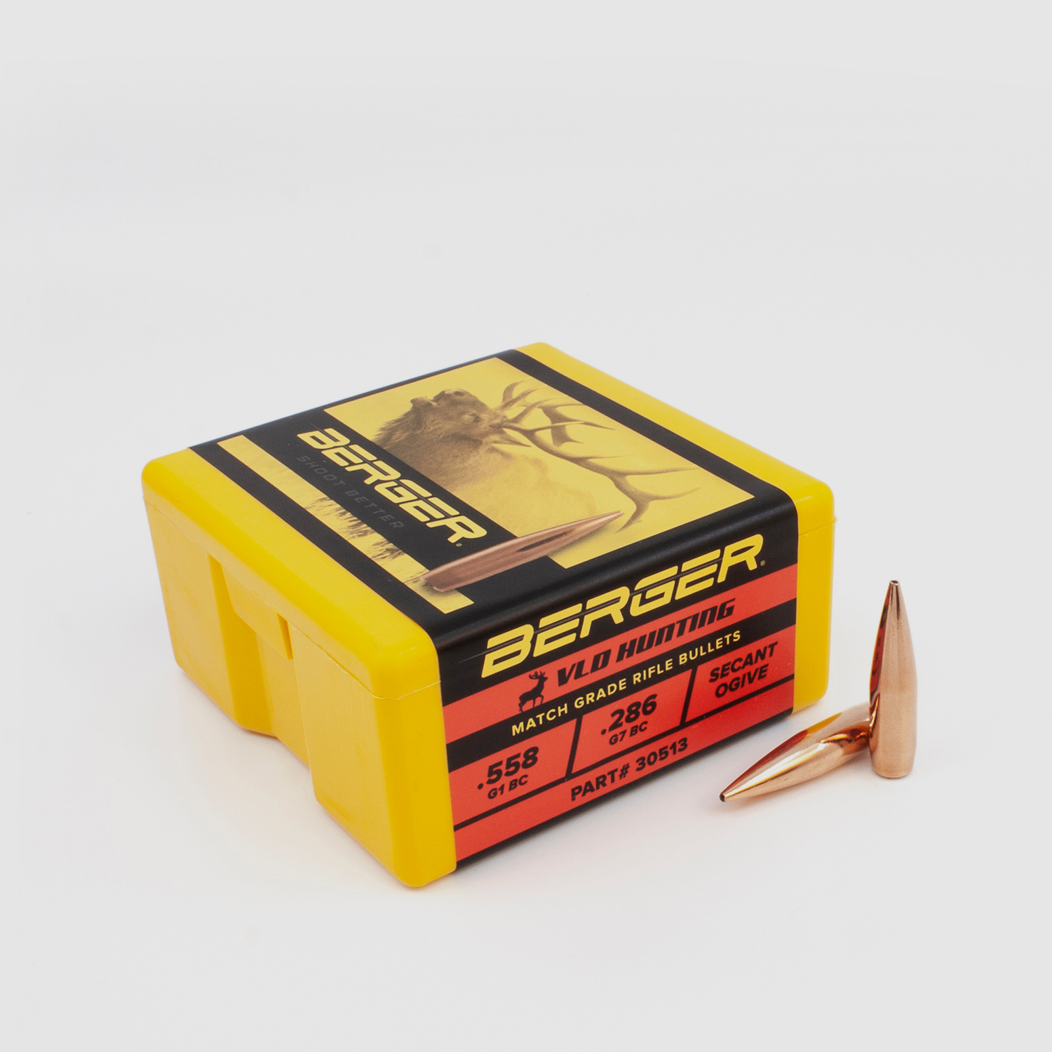 Proiettile Berger .30 VLD Hunting 185GR 100 Pezzi