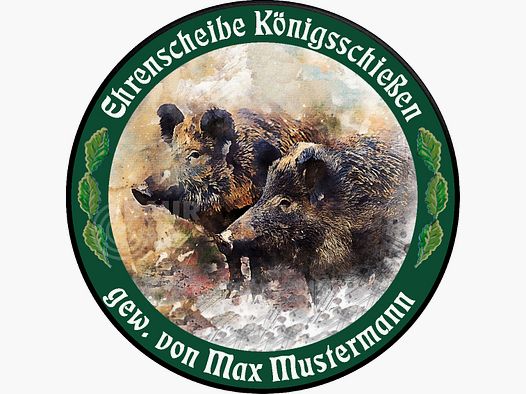Schietschijf ECO-LINE Motief 272
