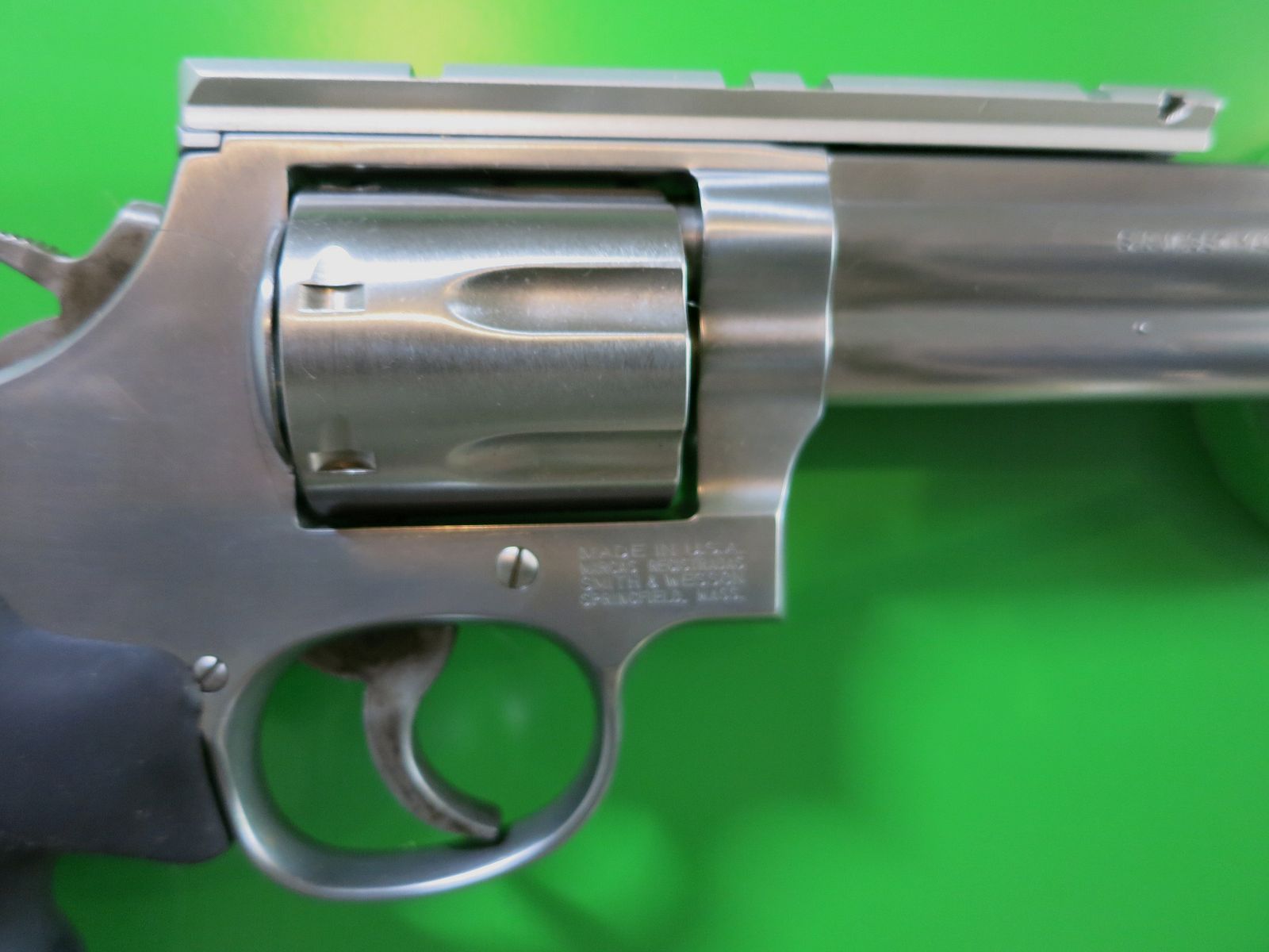 Smith&Wesson Mod. 686 Plus 6, .357 Magnum, 6" Lauf, stainless, Picatinnyschiene   #1-