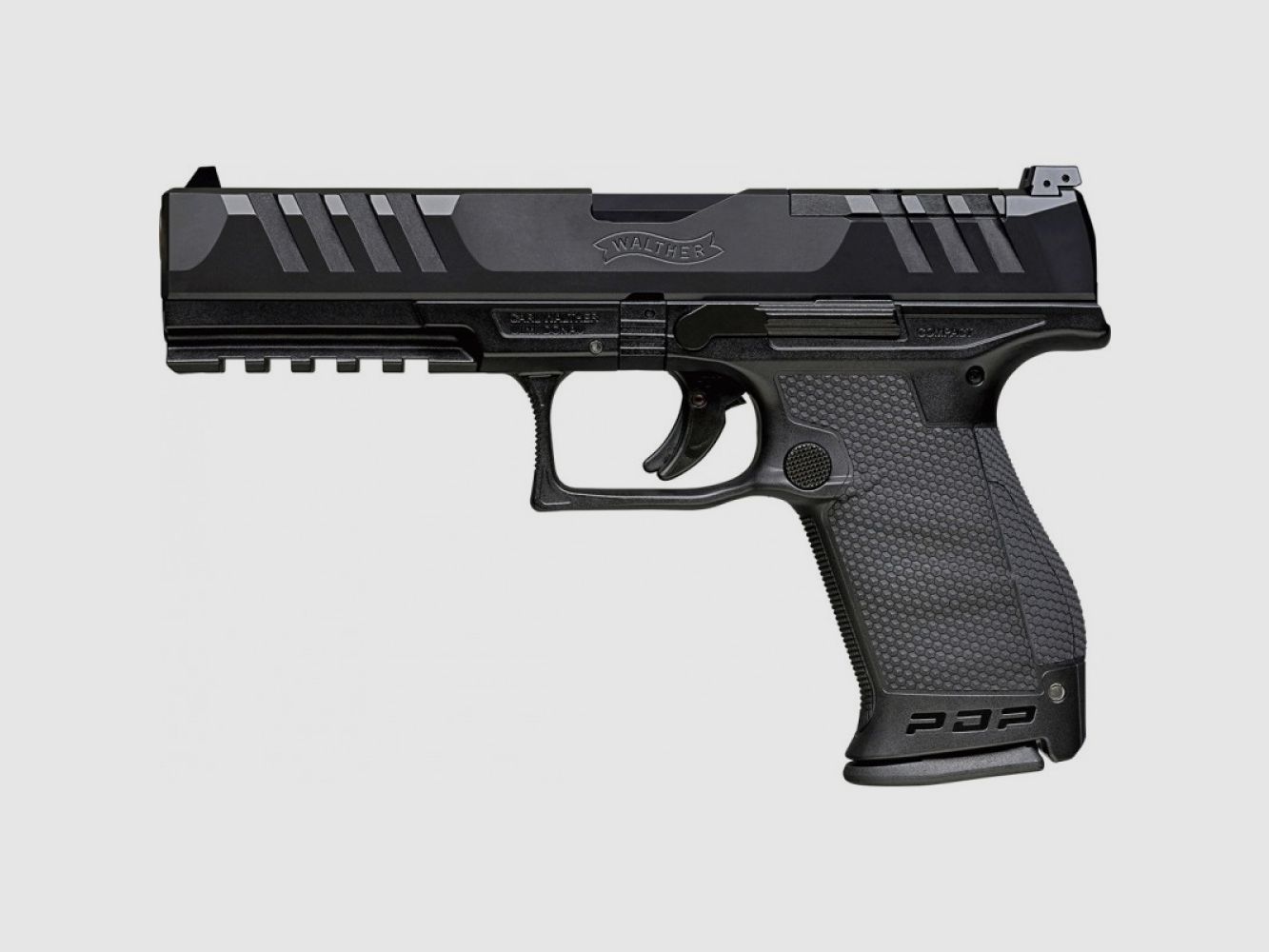 Walther PDP C, Optic Ready, Super Terran Serrations, 127 mm, 9mm Para, 15 coups