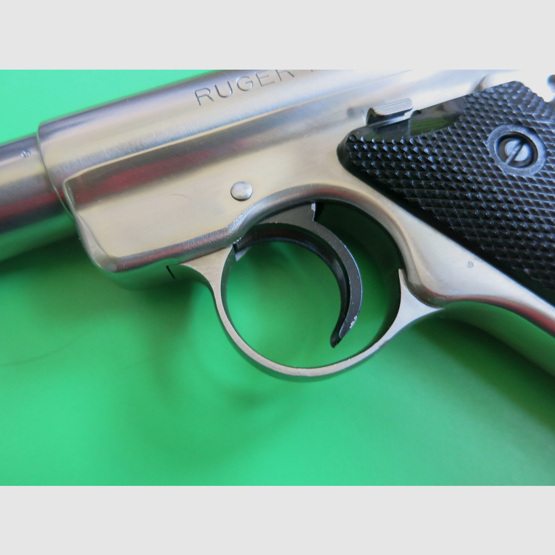 Sportpistool Ruger Mark II (MK 2) Target STS, .22 lfB, RVS (roestvrij staal)     #31