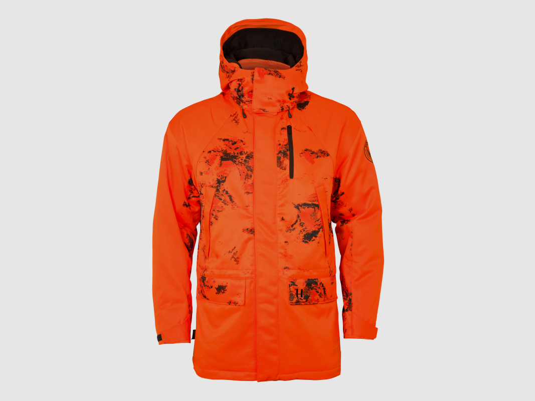 Härkila Wildboar Pro Blaze Camo HWS Insulated Jacket Orange