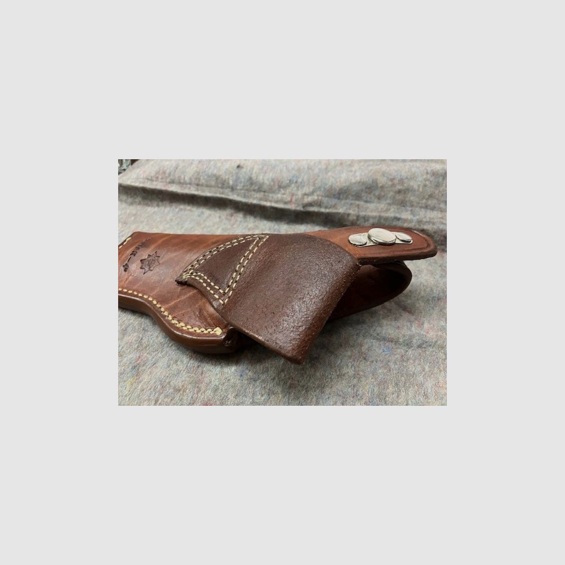 Lederen wapenholster Smith & Wesson S&W K - 4 inch