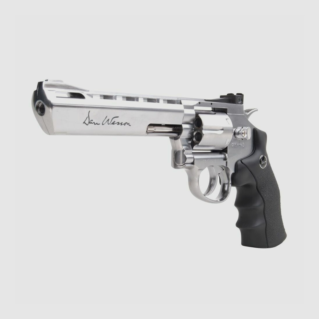 Dan Wesson 6" .177 Silver 4.5mm Air Pressure CO2
