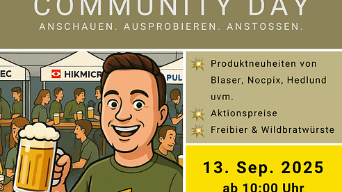 Active Hunting Community Day 2025 in Lichtenfels – Anschauen.  Ausprobieren. Anstoßen