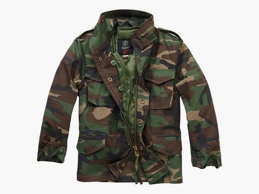 Brandit Brandit Jacke M65 Standard Jacket woodland Kinder