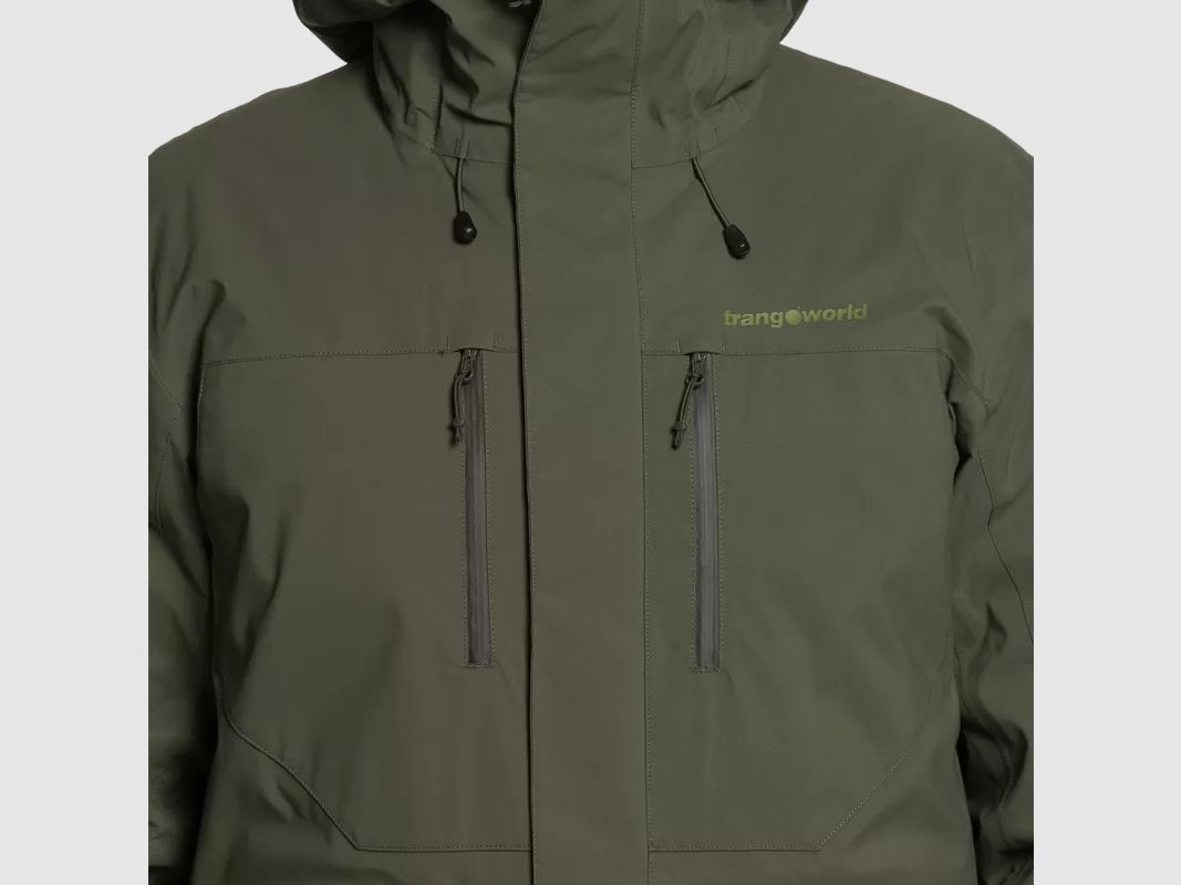 Trangoworld PARKA WOLLASTON TERMIC VERDE OSCURO, imagen 9 de 10
