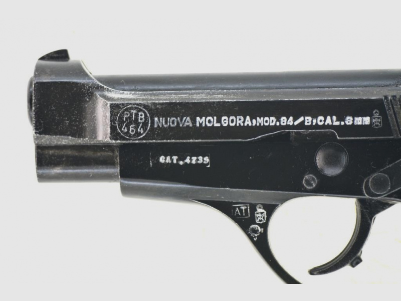 Signalpistole Schreckschusswaffe Molgora Beretta Mod. 84 B Kal. 8 mm Knall, Bj. 1988, selten!