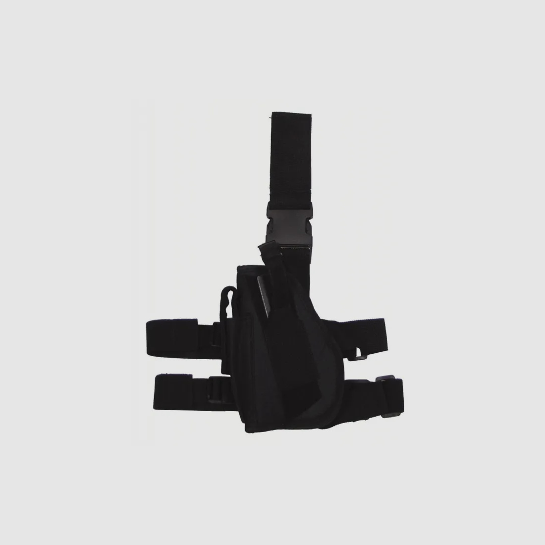 Funda de pierna para pistola - Zurdo - Negro