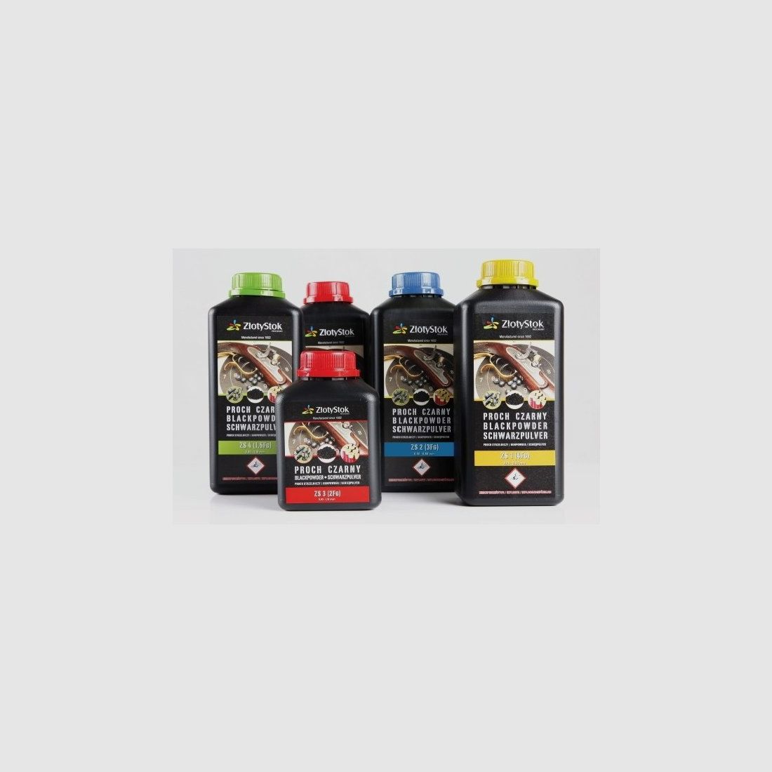 Proch czarny Złoty Stok ZS 1 (4F) 1kg, zdjęcie 1 z 2