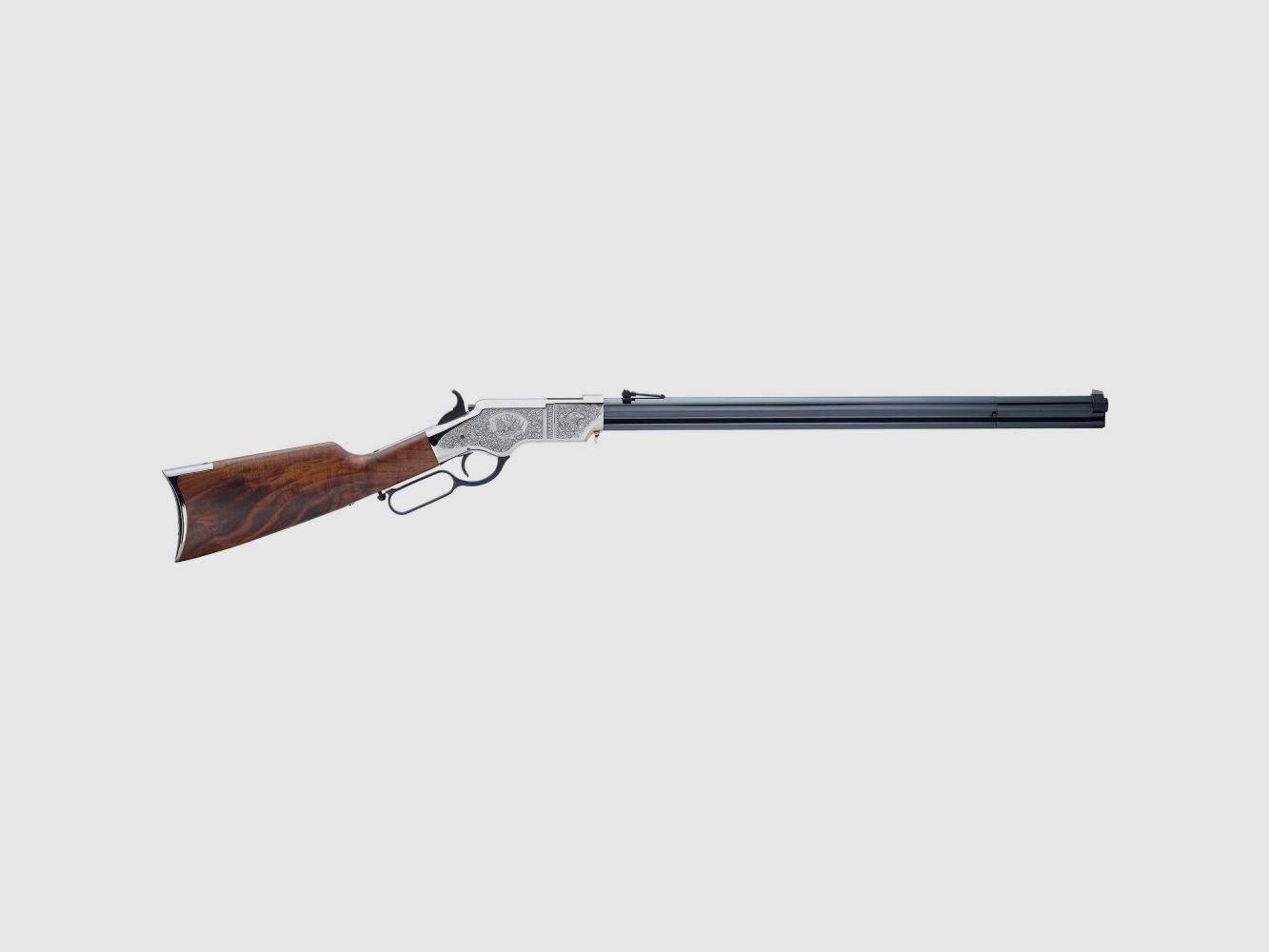 Lever Action Original Henry Silver Deluxe Engraved Rifle