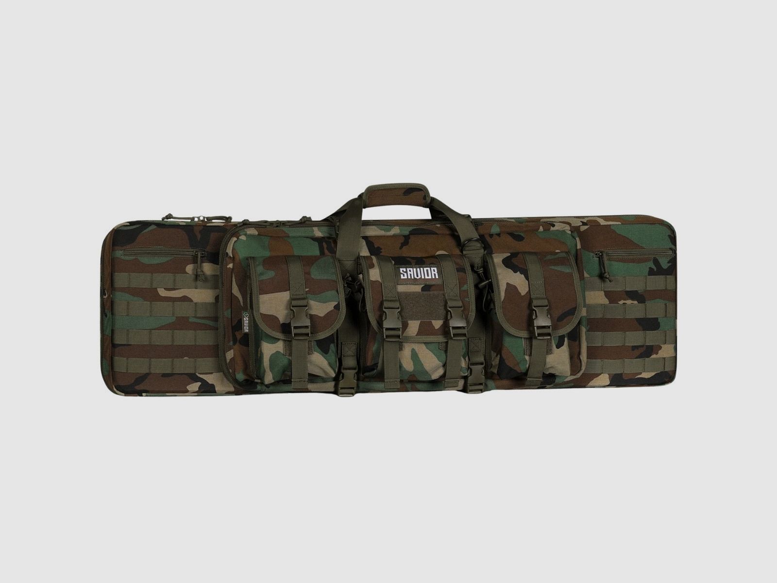 Savior - Dubbele geweertas - American Classic - 55" - M81 Woodland - RB-5512DG-V1-M81, afbeelding 1 van 6