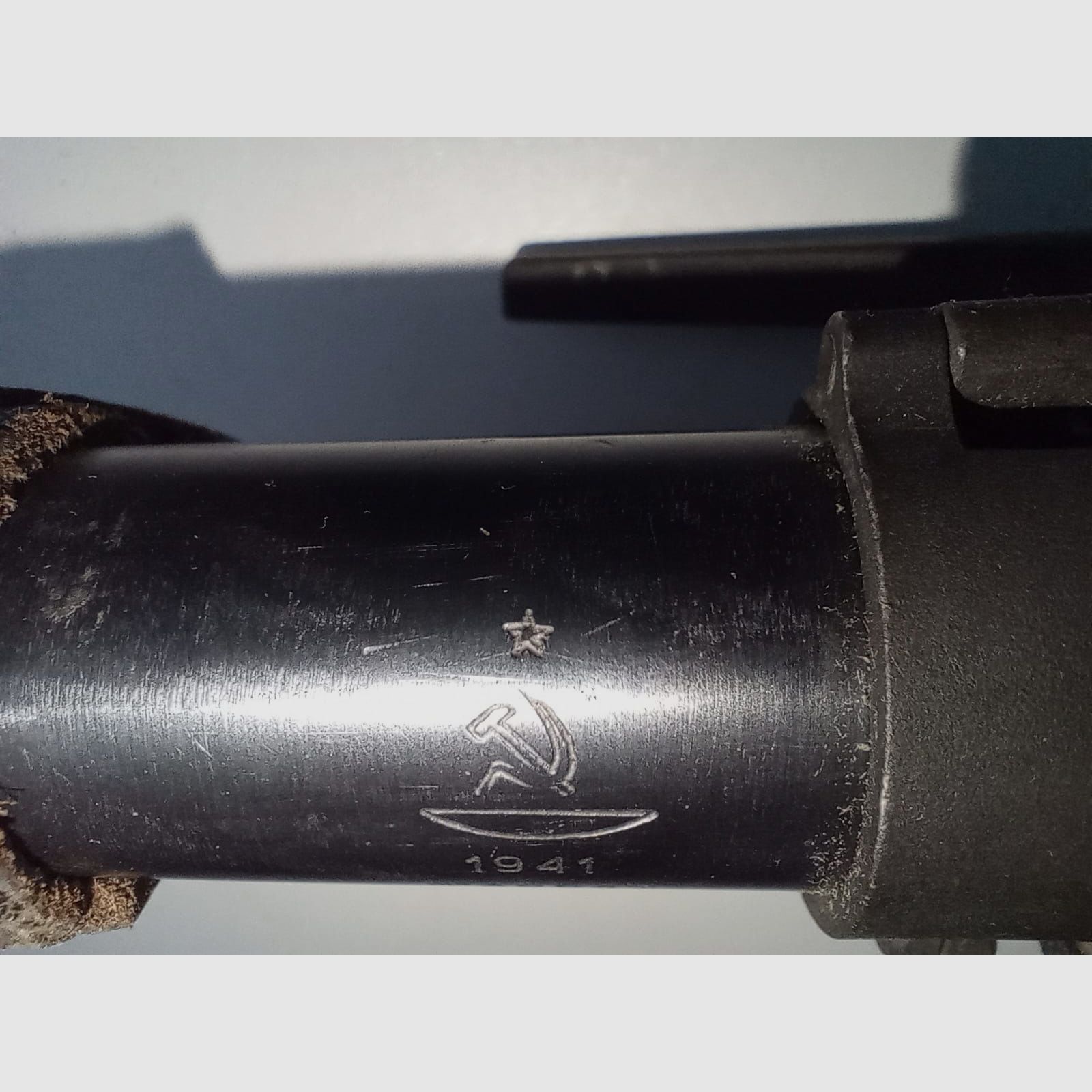 Originele Zielfernrohr PU 1941 met SVT-40 montage uit Wk2