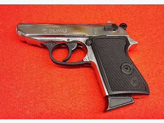Kimar Pistola Lady K Nickel cal.8 mm a salve