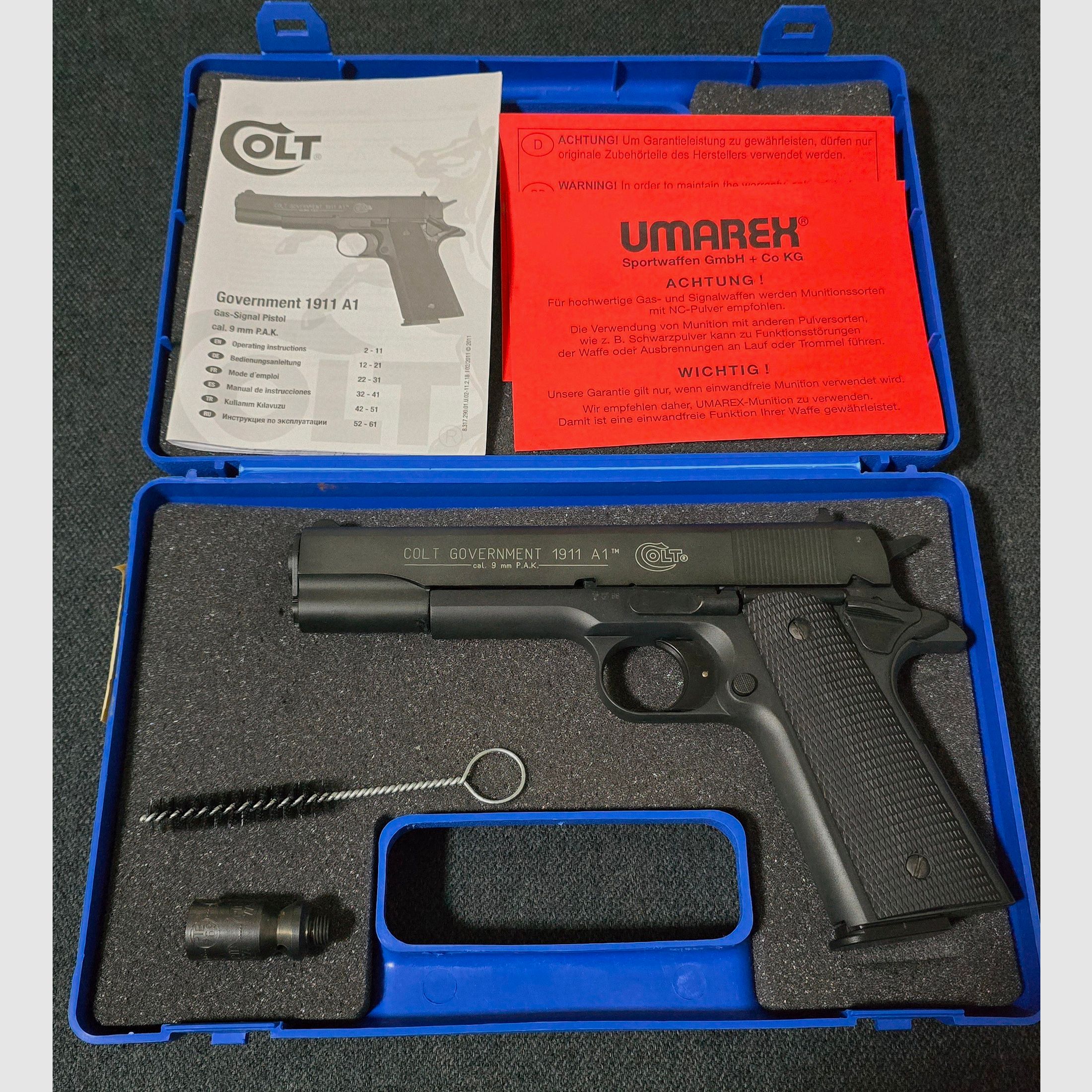 Colt Government 1911 A1 Schreckschuss 9mm PAK