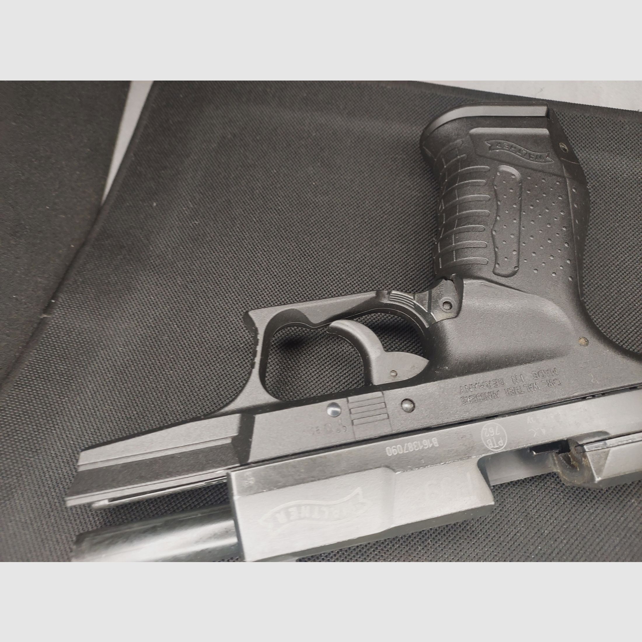 Walther P99 Schreckschuss Pistool 9mm P.A.K. (PTB 762) P 99 met Coptex Holster