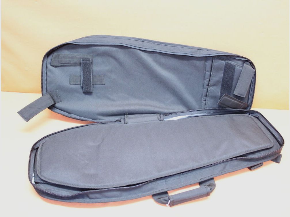 UTG - Leapers UTG Alpha Battle Carrier Sling Pack 34" Black/Metallic Grey (PVC-PSP34) Waffentasche (ca.86x36x15cm)