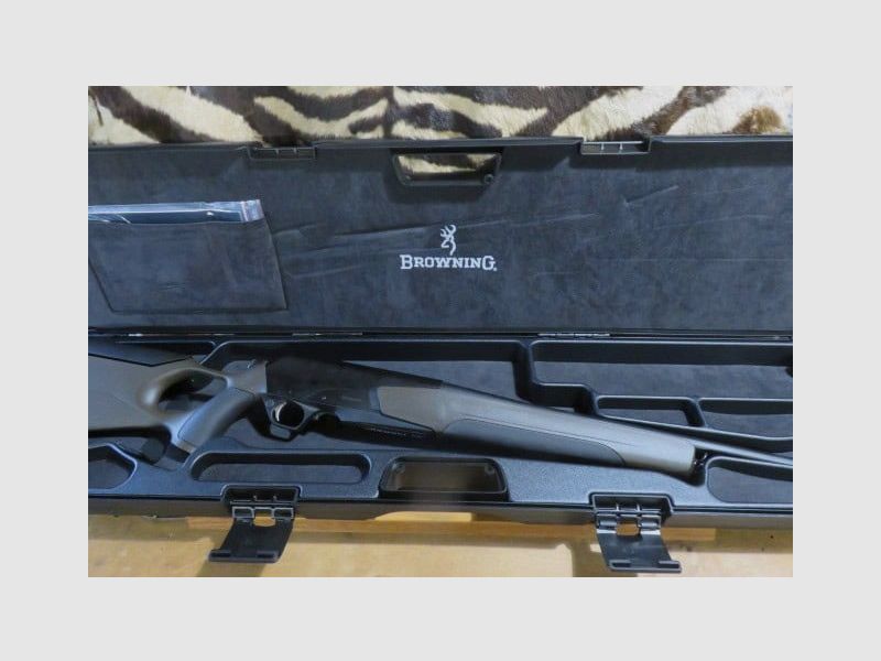 RIFLE BROWNING Maral 4X Hunter Thumbole Compo Adjust marrón negro ZURDO cal. .30-06 aprox. 53 cm, imagen 9 de 9