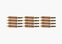12 spazzole di pulizia in bronzo da 9 mm per pistole