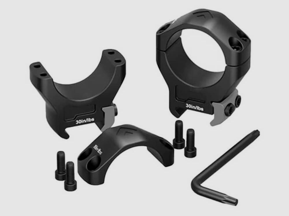 Zestaw 2 pierścieni Arken Optics Halo Ti Picatinny Medium 30mm Ref HRT-30126, zdjęcie 3 z 4