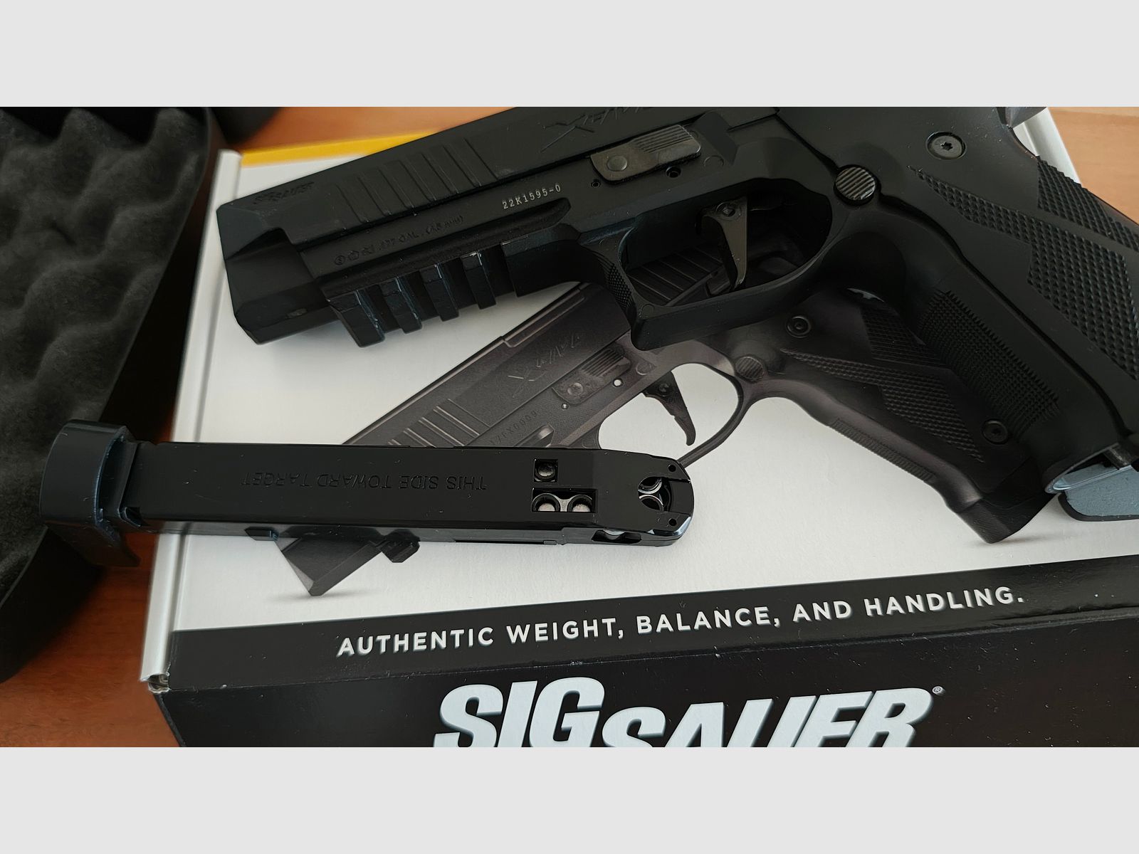 SIG SAUER P 320 X-Five BlowBack CO2 pistolet 4,5 mm