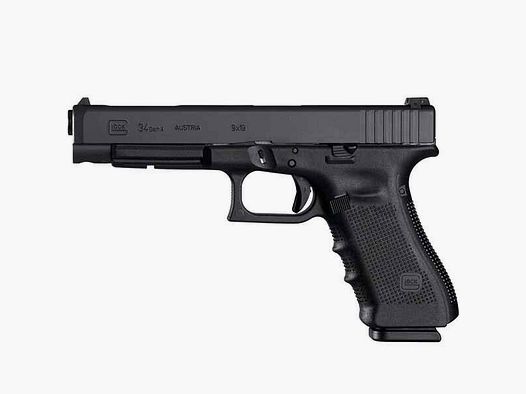 Pist.Glock 34 Gen4, blue, ADJ, 9mm Para