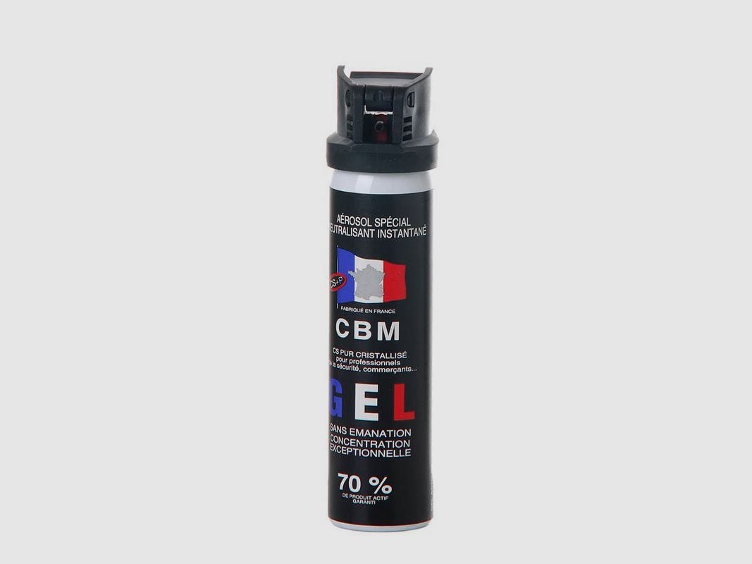 VERTEIDIGUNGSBOMBE CBM GEL CS 75ML KAPPE KLAPPE