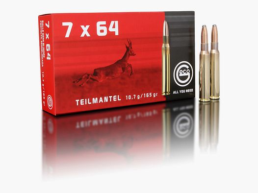 Cartouches de fusil GECO 7 x 64 TM