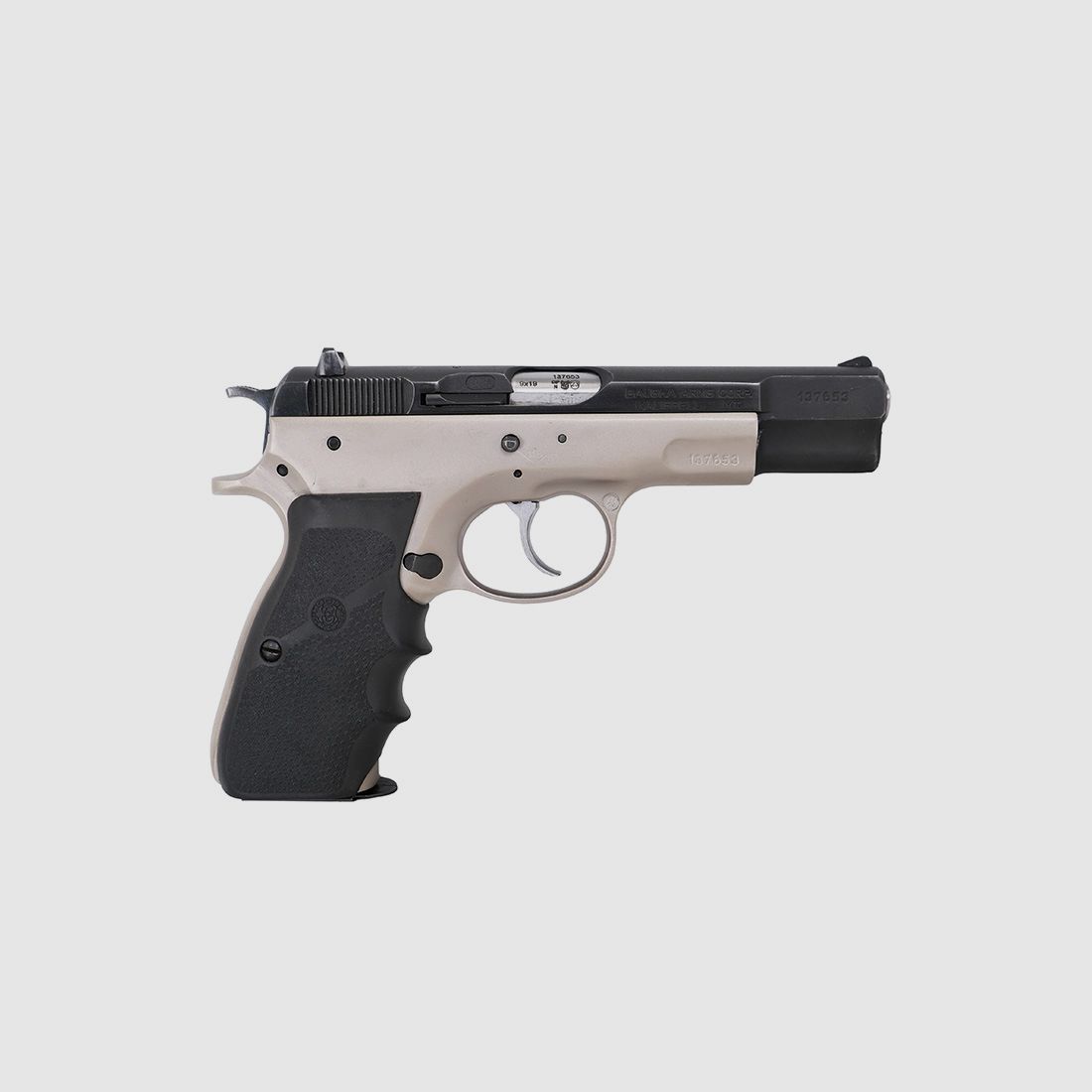 Brünner 75 9mm Luger pistolet, image 1 sur 5