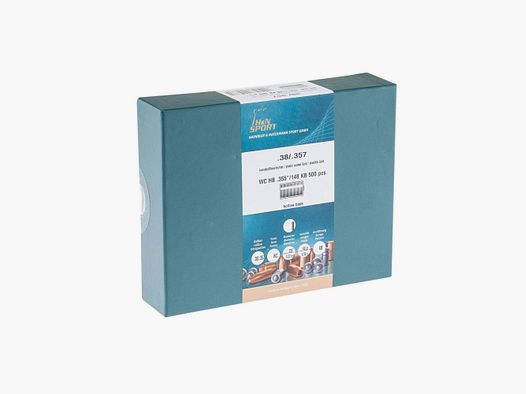OGIVES H&N PLASTIFIEES GOLD .357 - 38/357 WAD CUTTER X500