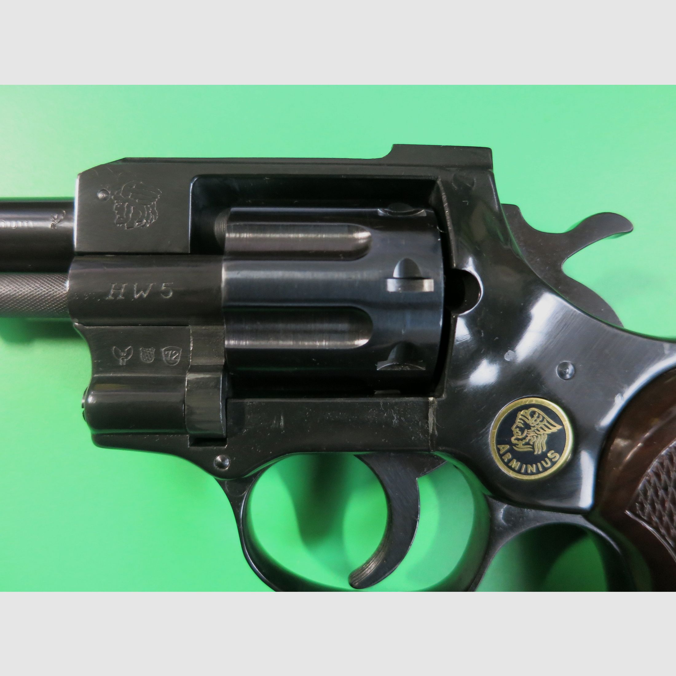 Weihrauch (Arminius ) HW5, .22 WinMag, revólver de caza de trampa, como nuevo   #72